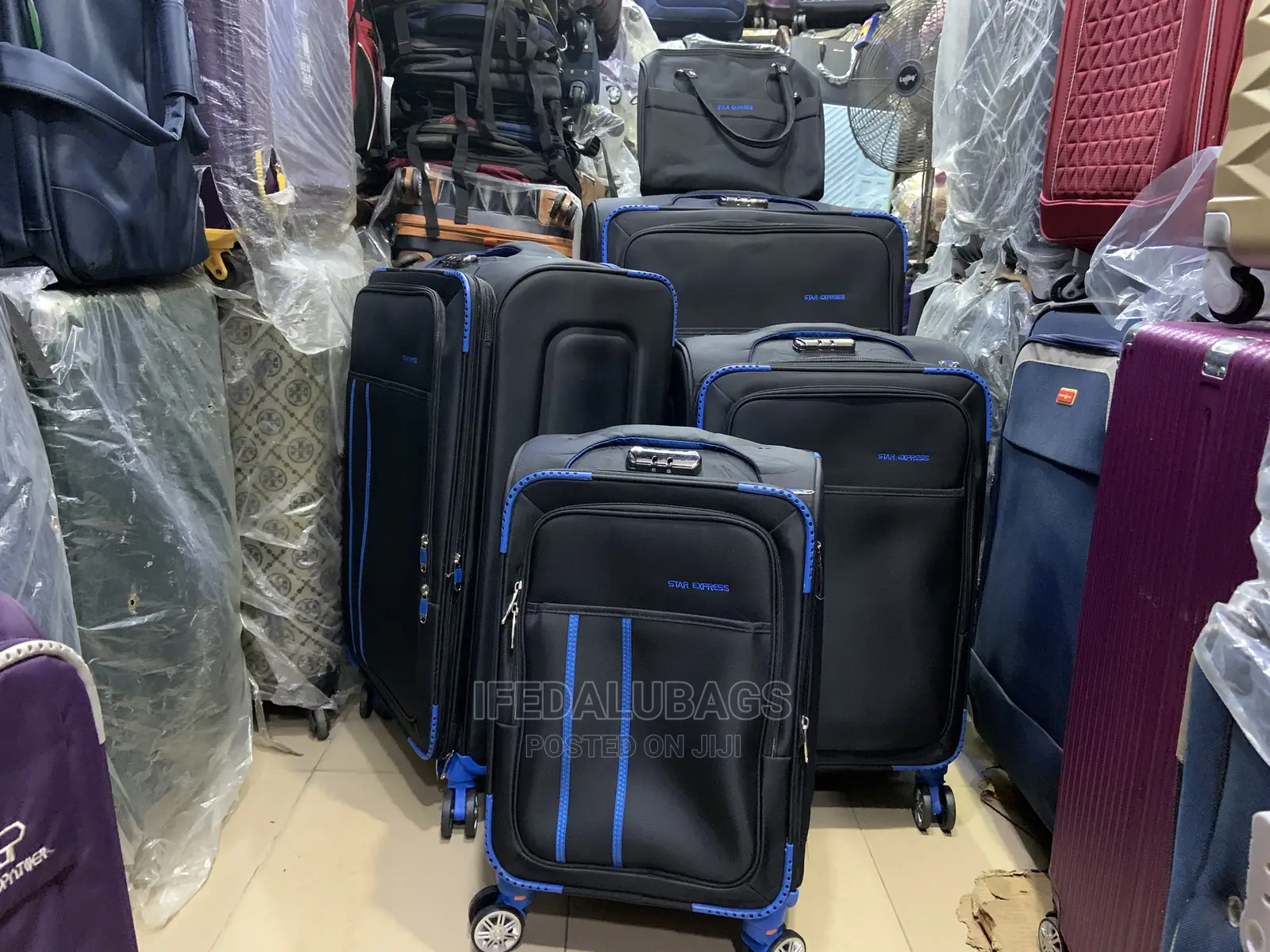 Set of Quality Star Express Traveling Luggage