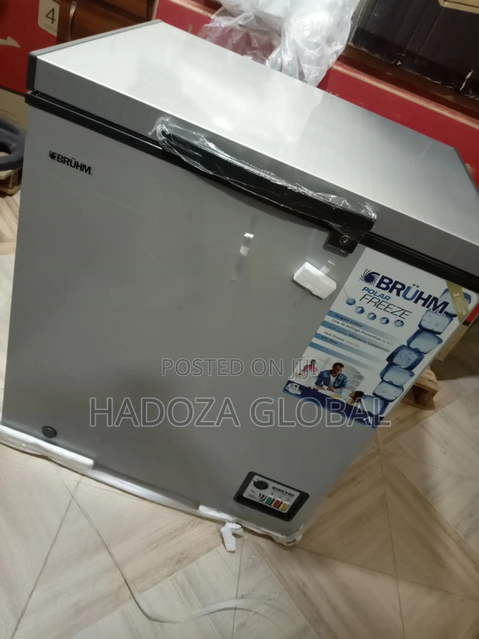 Bruhm Freezer | BCS-160MR R600 - Silver 152ltrs Chestfreezer