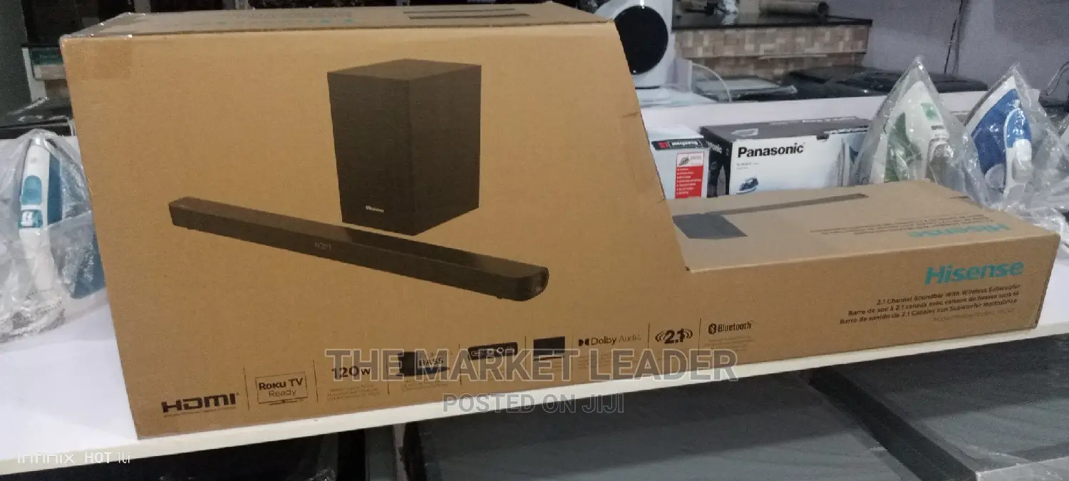 Hisense 120watt Sound Bar (Model No:, Hisense 212)