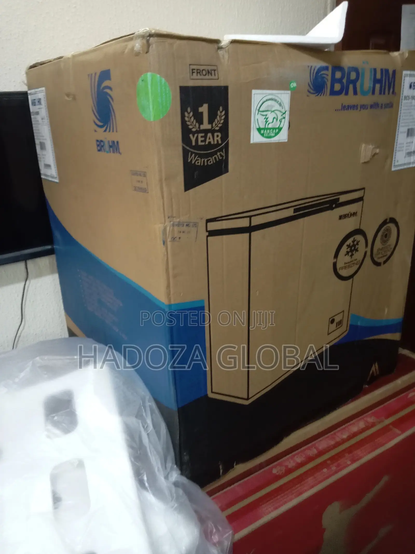 Bruhm Chest Freezer BCS-160MG Mechanical Temperature Control