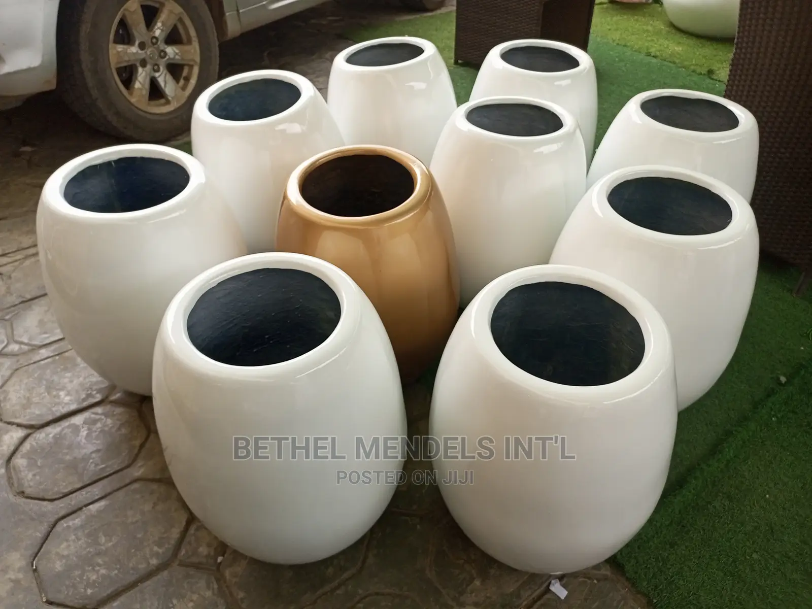 Bulk Sales of Fiberglass Flower Pots/Planters/Vases in Lagos