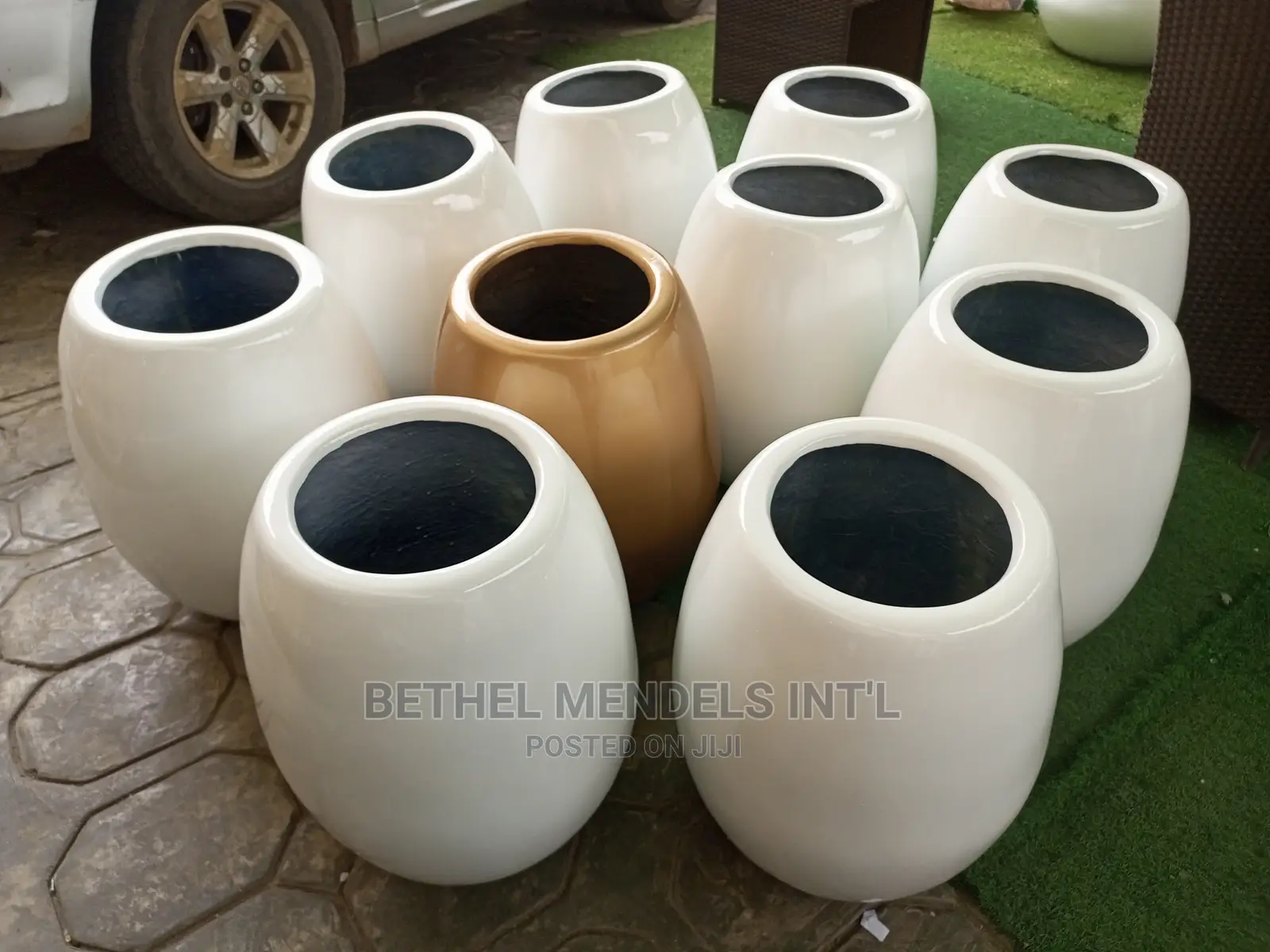 Bulk Sales of Fiberglass Flower Pots/Planters/Vases in Lagos