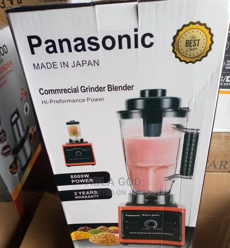Panasonic Commercial Grinder Blender 8000W