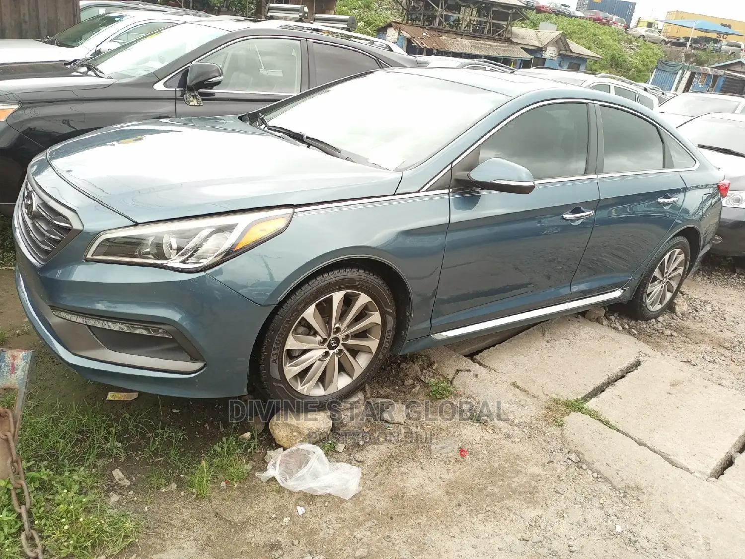 Hyundai Sonata 2017 Blue