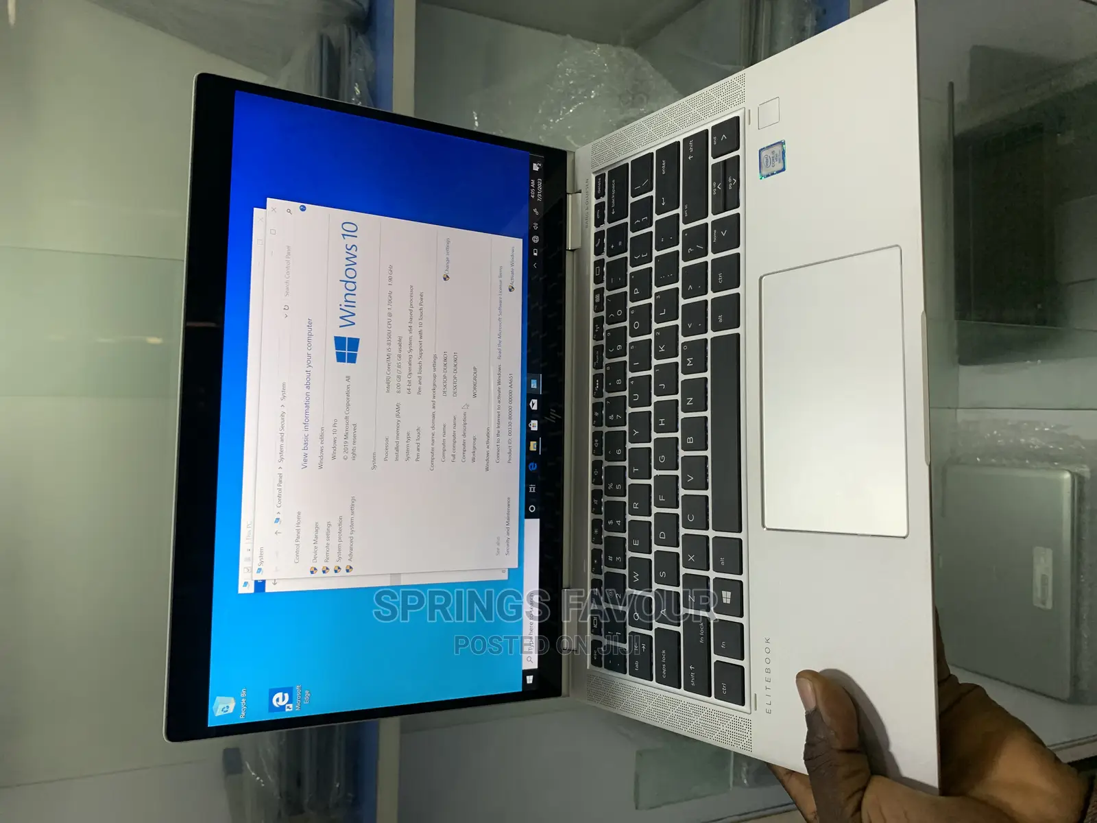 Laptop HP EliteBook X360 1030 G3 8GB Intel Core i5 SSD 256GB