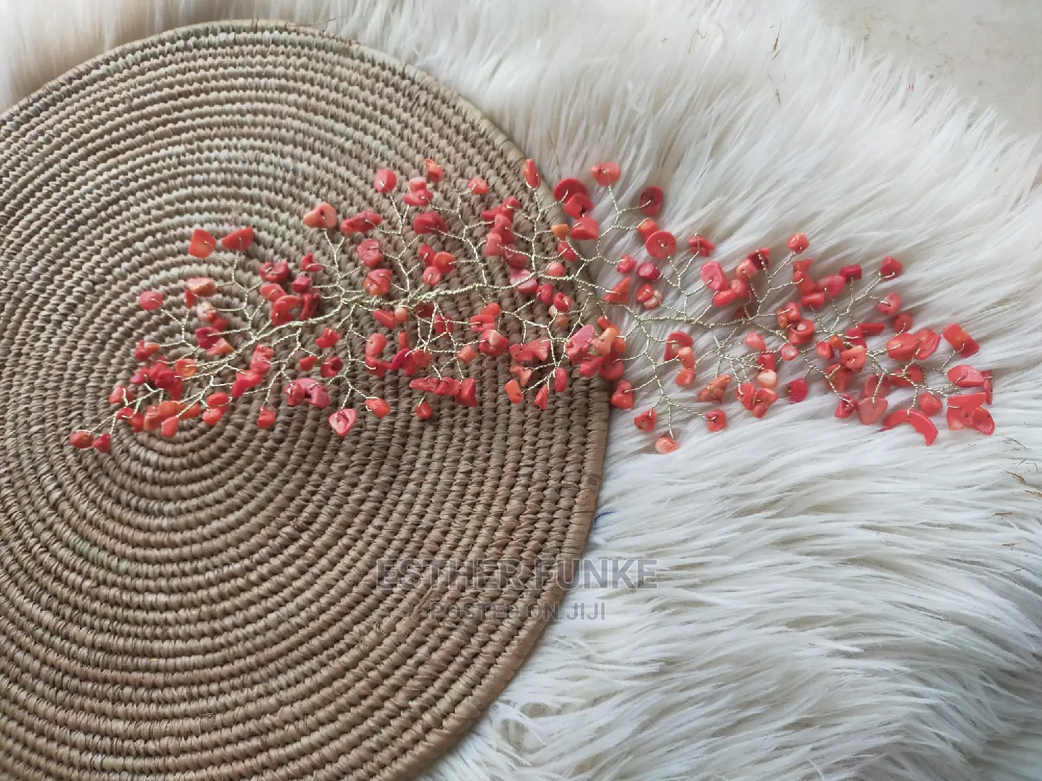 Beaded Hair Vine