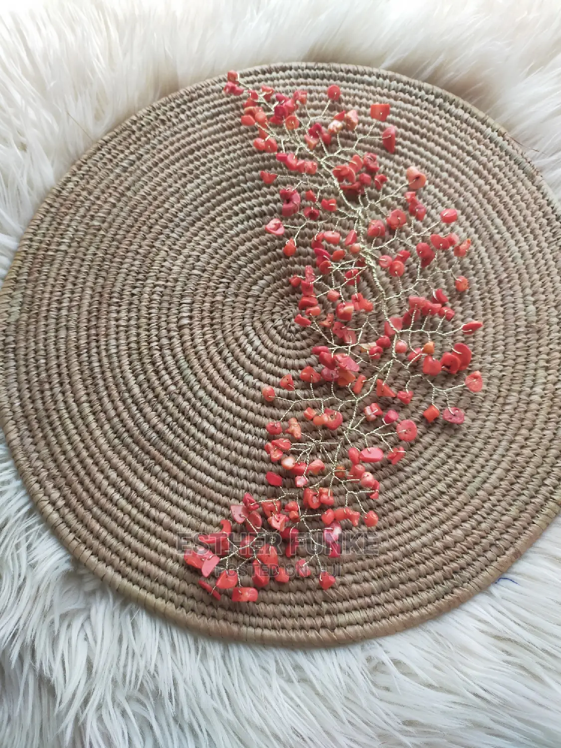 Beaded Hair Vine