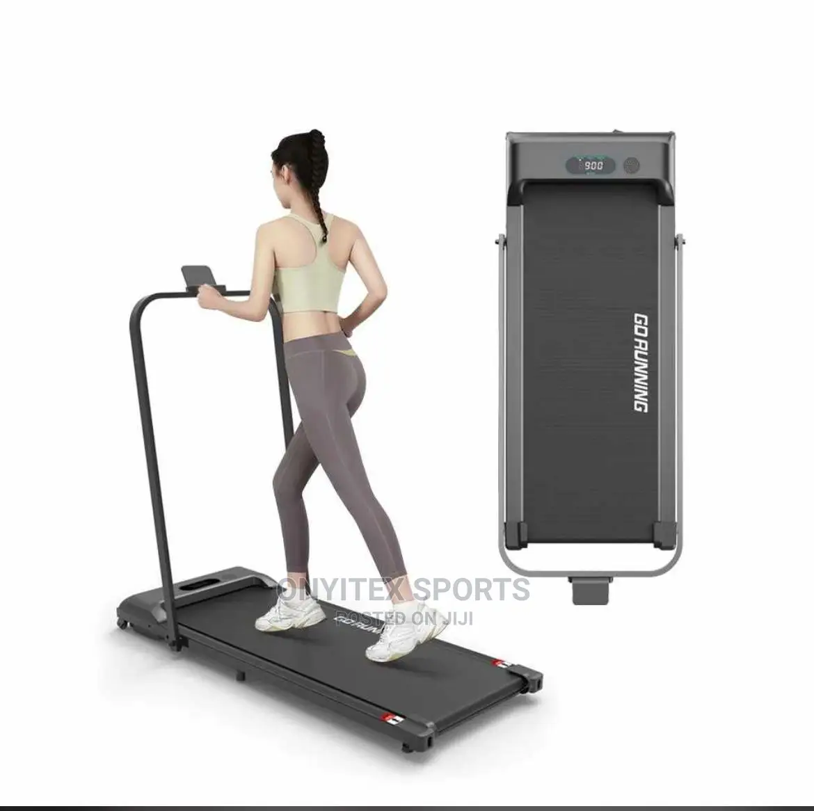 1.5hp Mini Platform Treadmill With Handle
