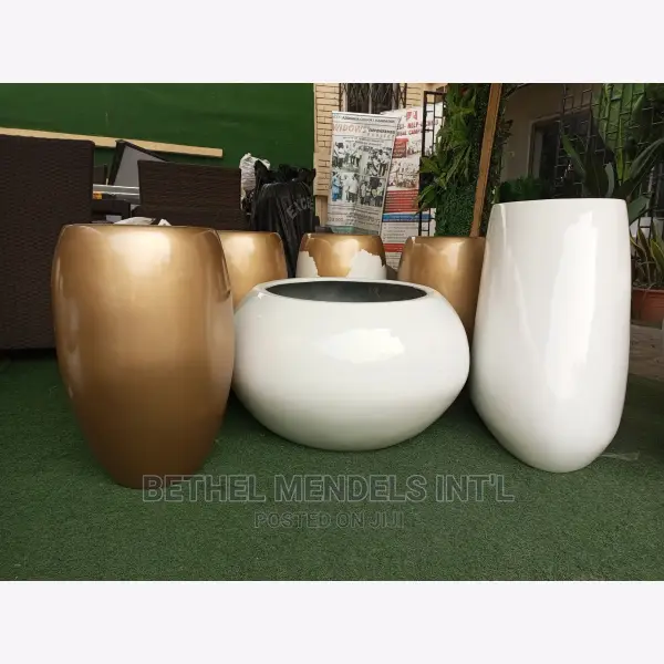 Bulk Purchase of Fiberglass Flower Pots/Planters/Vases Lagos