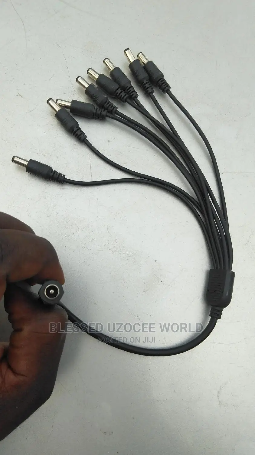 DC 1 Female to 8 Male CCTV Camera Power Splitter 1to8 Source