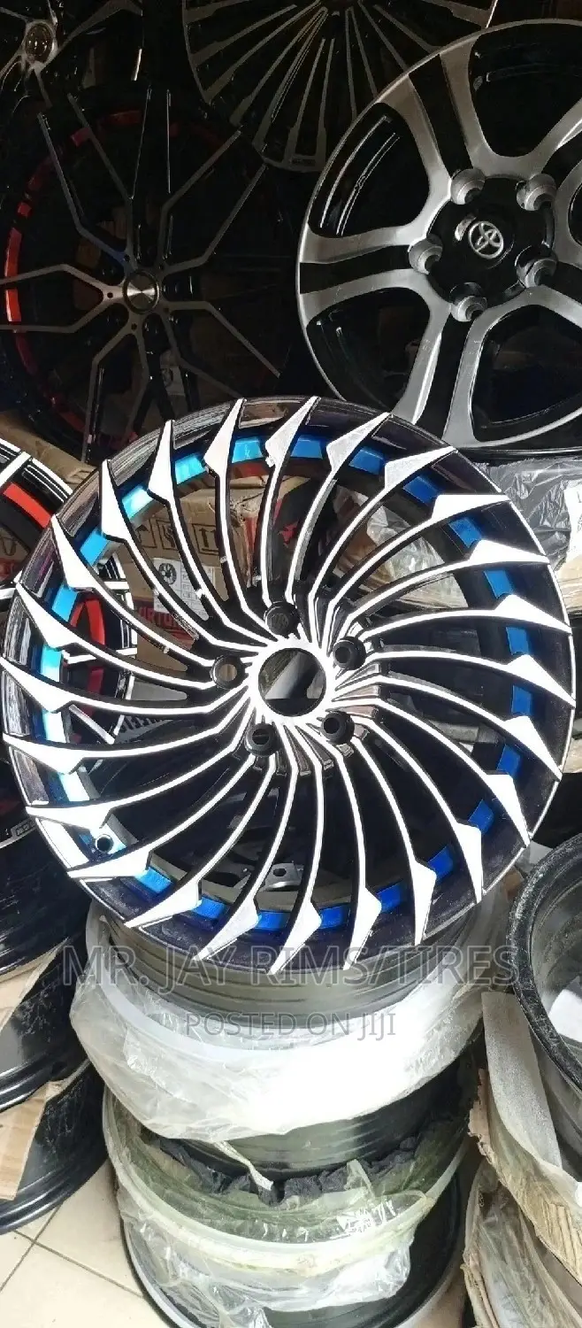 Available 16inch Rims With Touch of Blue for Toyota Corolla