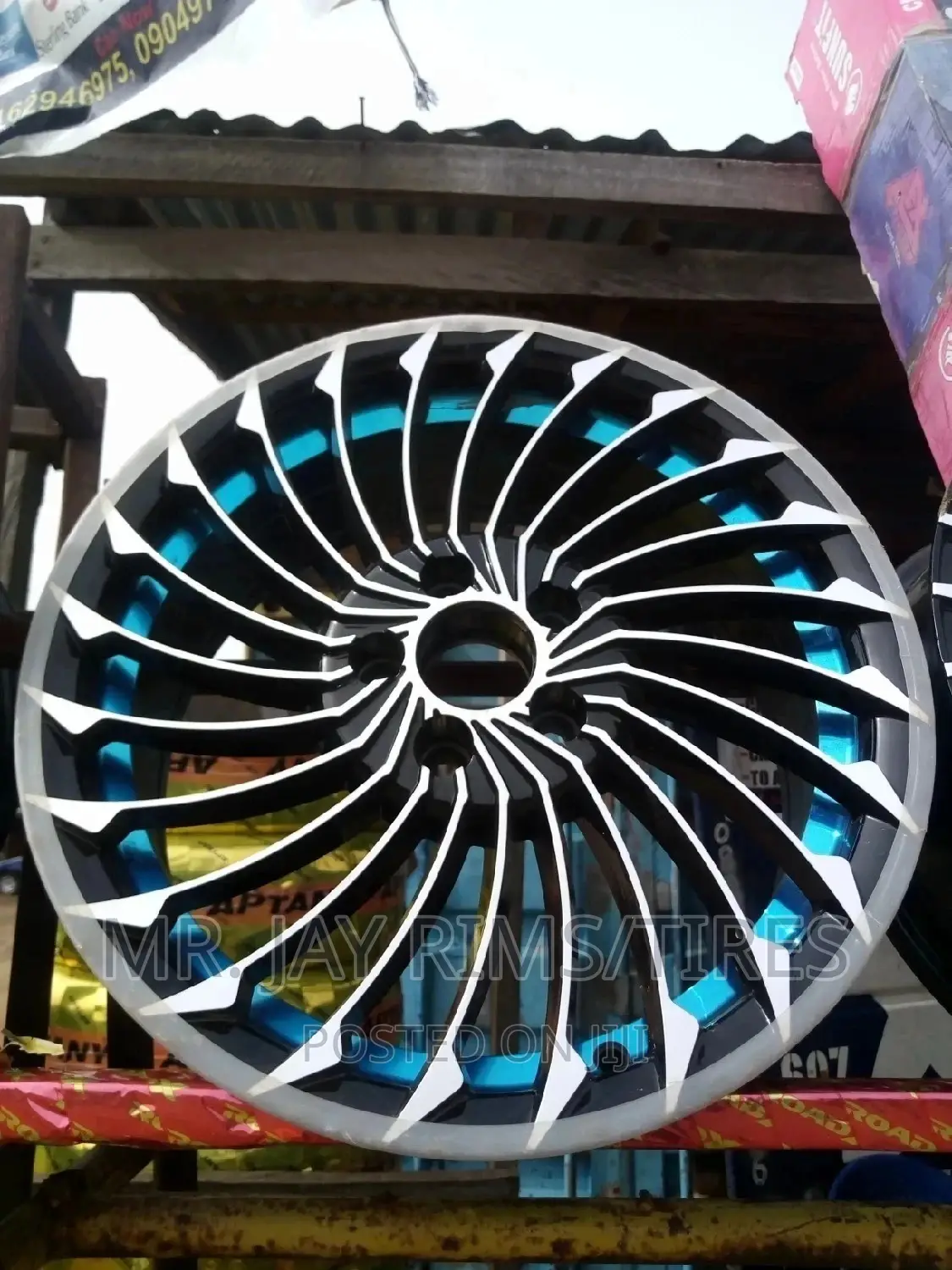 Available 16inch Rims With Touch of Blue for Toyota Corolla