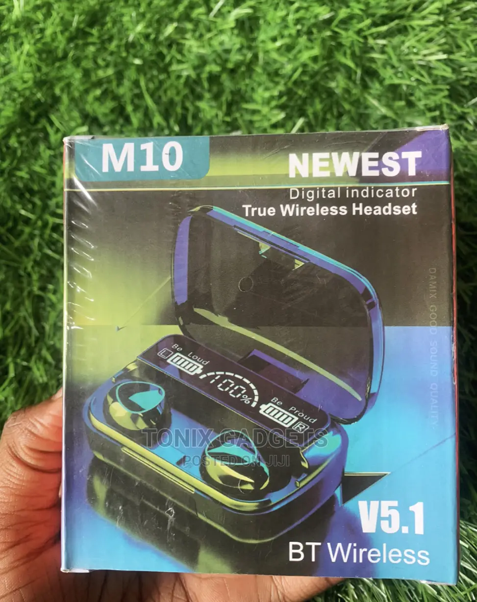 M10 Premium TWS Bluetooth Noise Canceling Earbuds