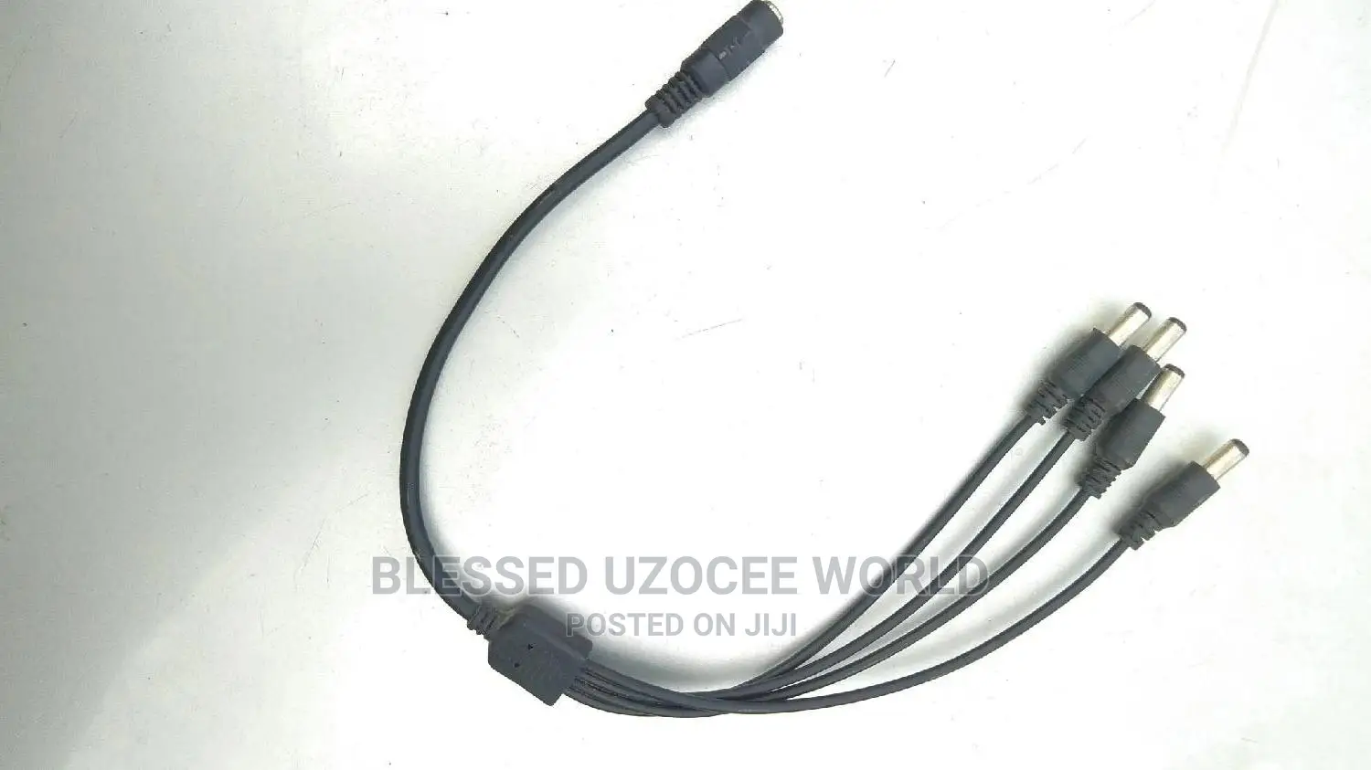 Dc 1 Female to 4 Male CCTV Camera Power Splitter 1to4 Source