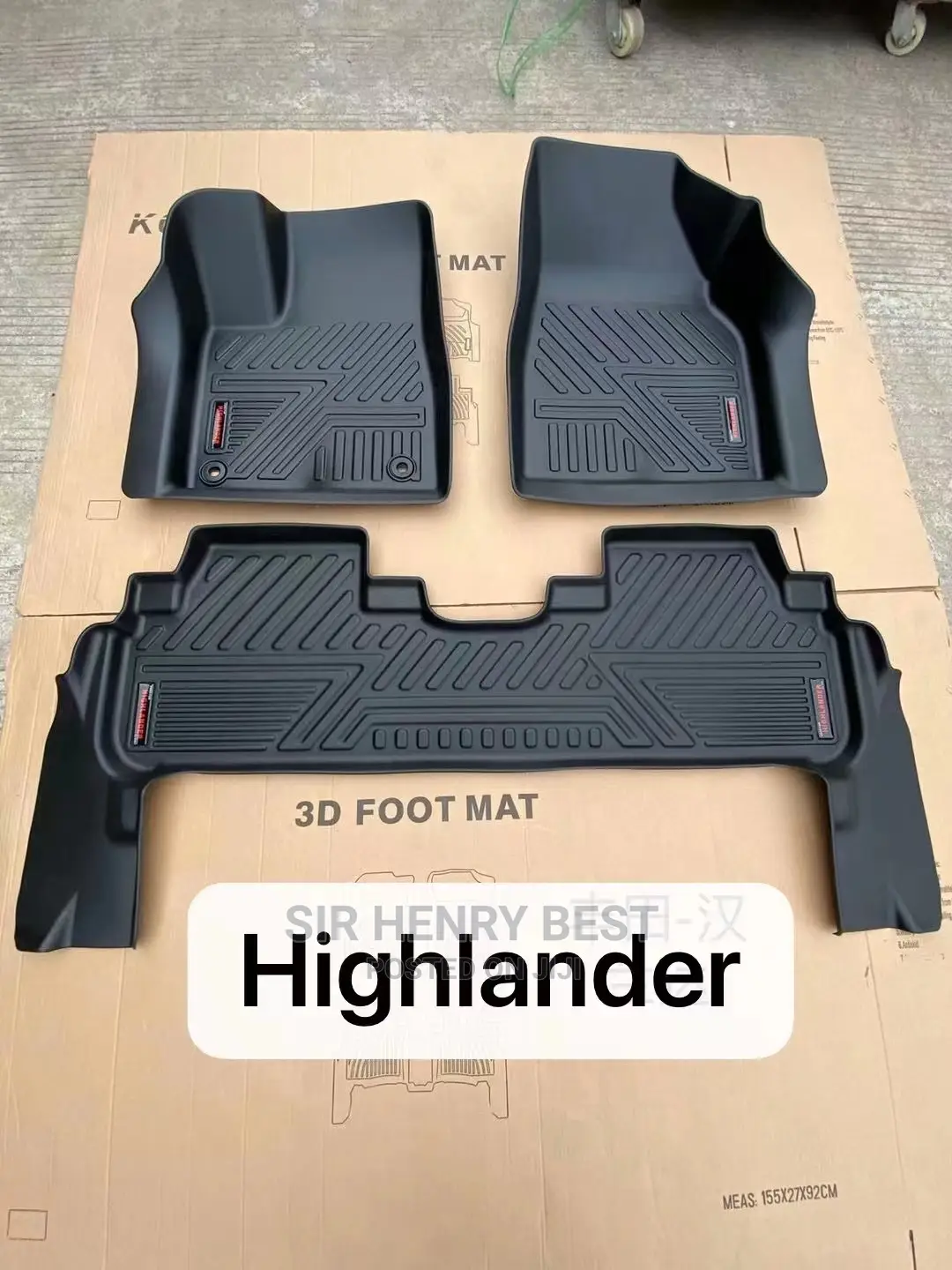 Customised Foot Marts Toyota Highlander