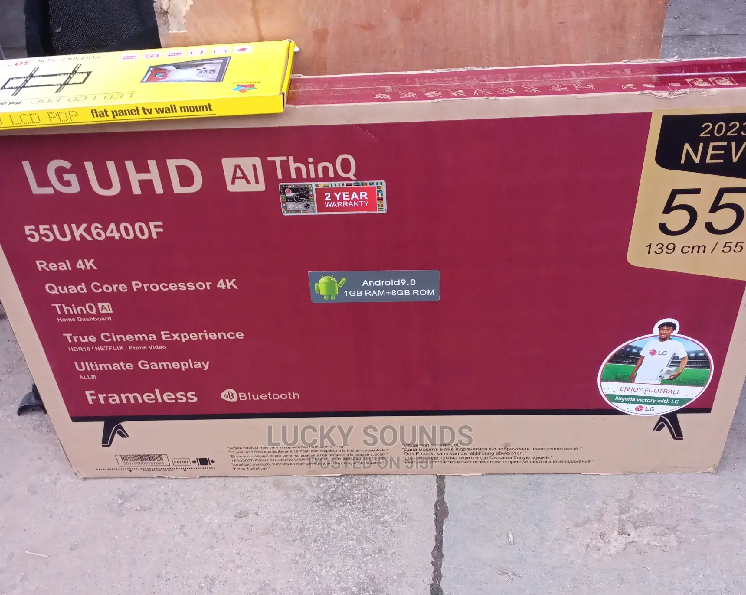 Lg Uhd Ai Thinq 55" Tv