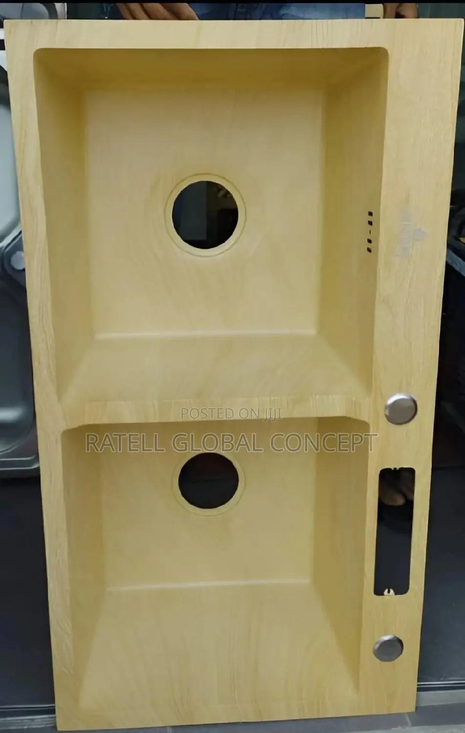 Wooden Design Handmade Kitchen Sink