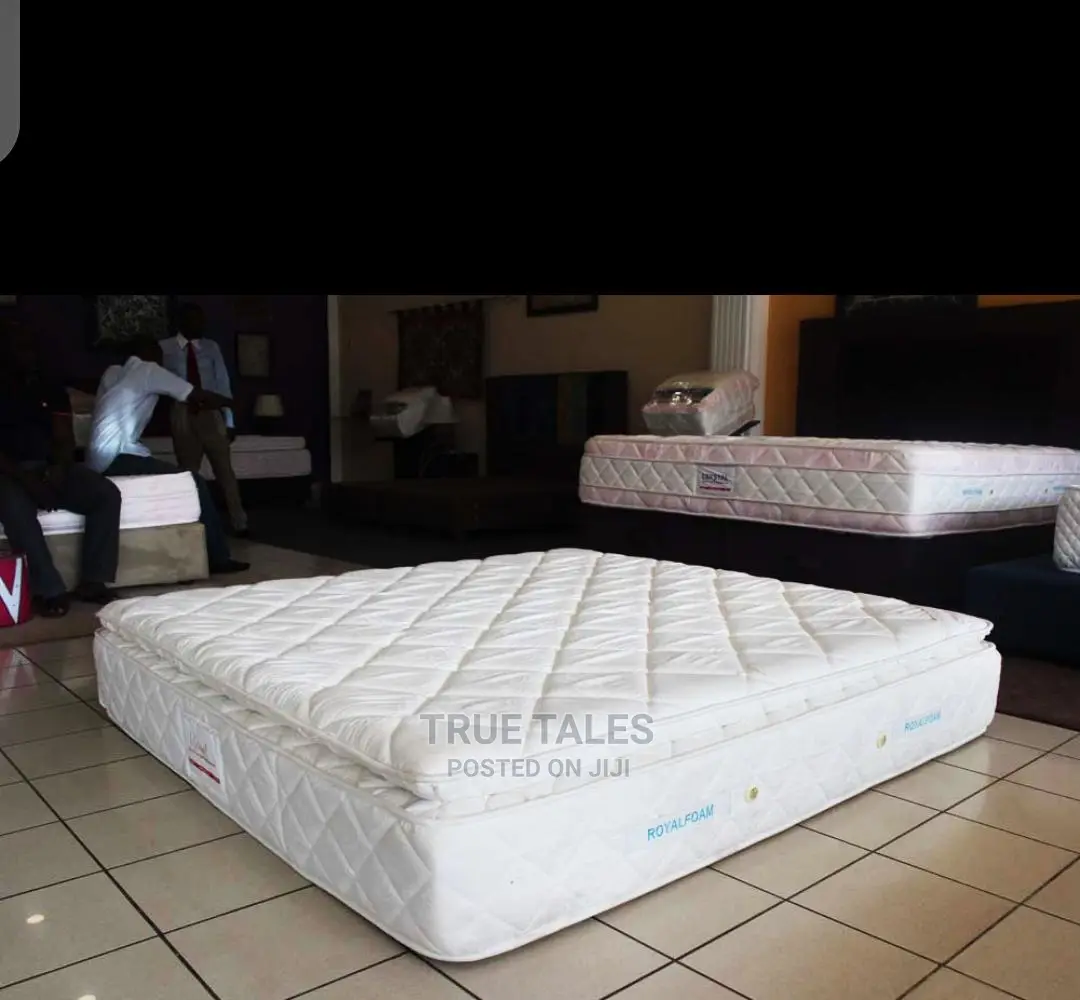 Royal Marvel Spring Mattress 6x6x12 With Extra Topper Layer