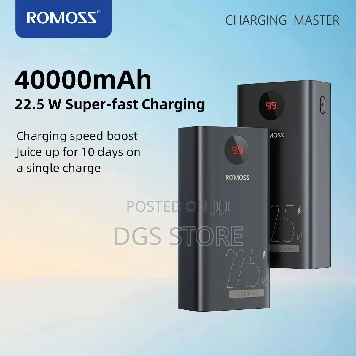 Romoss PEA40 PF 40,000mah 22.5w Power Bank