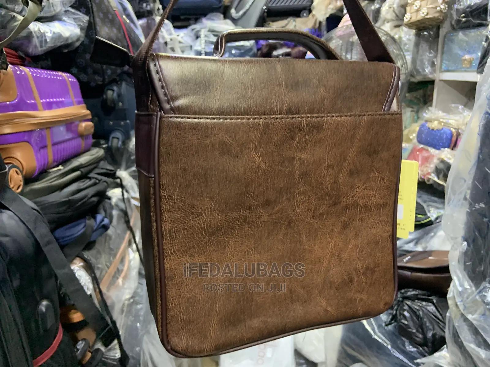 Medium Size Brown Color Side Bag