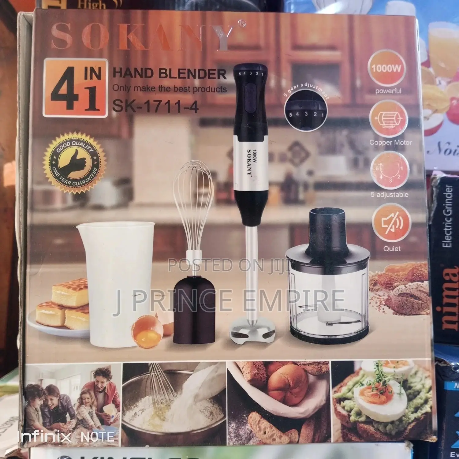 High Quality HAND BLENDER
1000w
4 In1