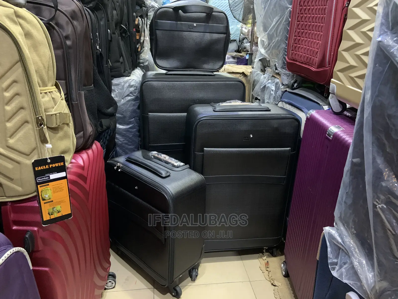 Set of Quality Imported Mont Blac Traveling Lugagge