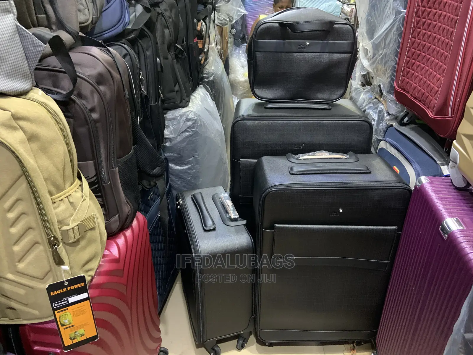 Set of Quality Imported Mont Blac Traveling Lugagge