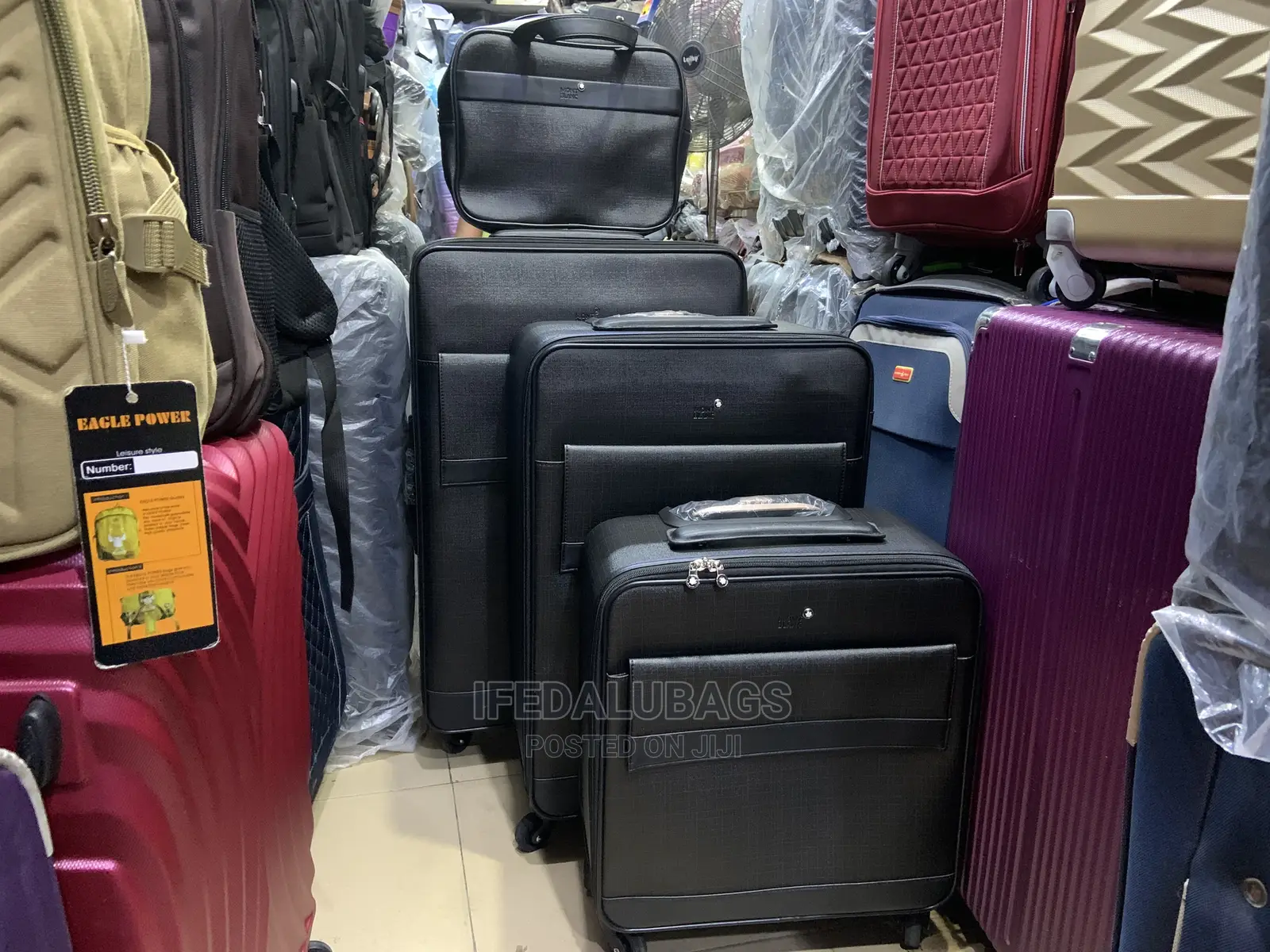 Set of Quality Imported Mont Blac Traveling Lugagge