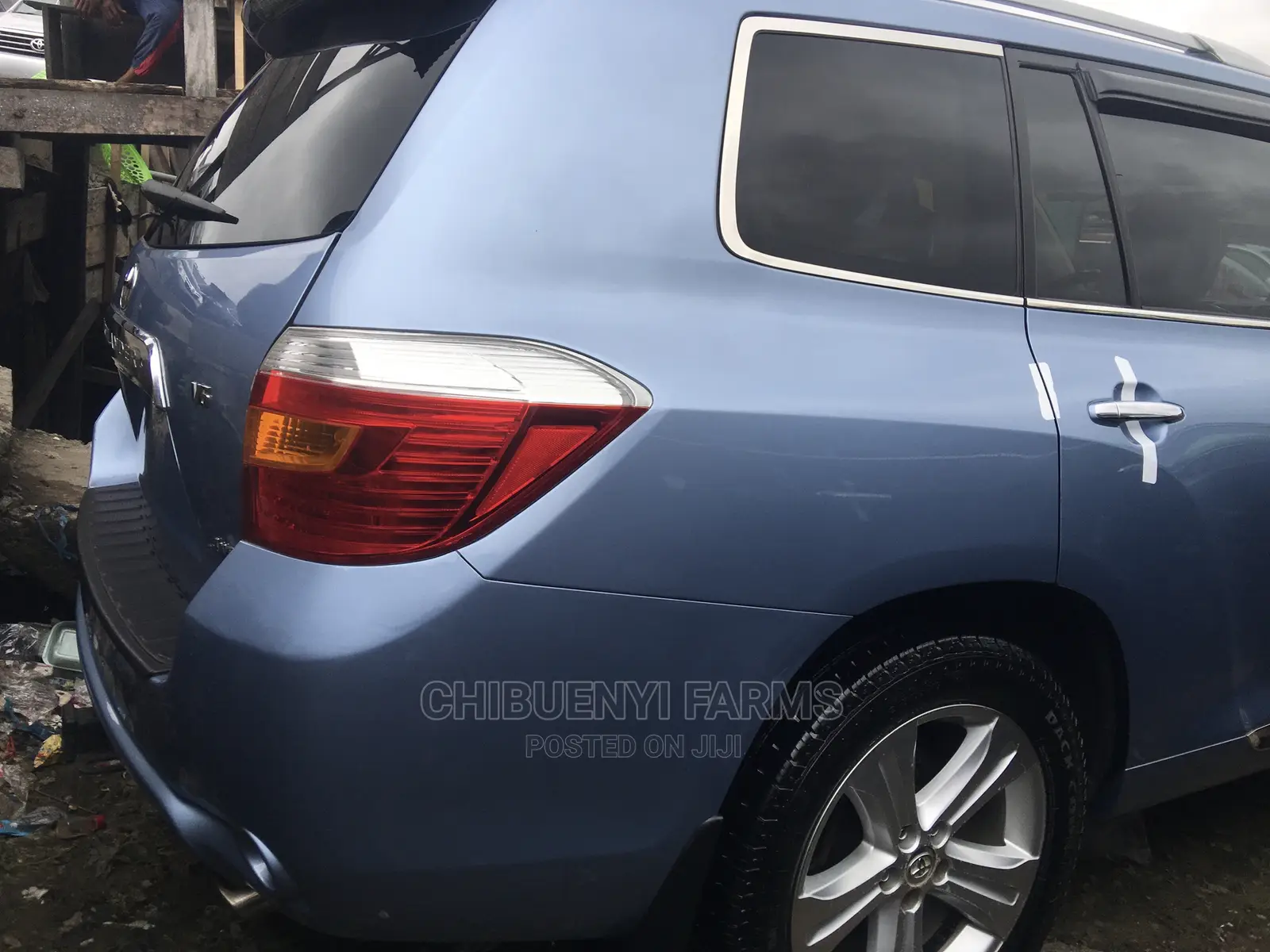 Toyota Highlander Limited 2008 Blue