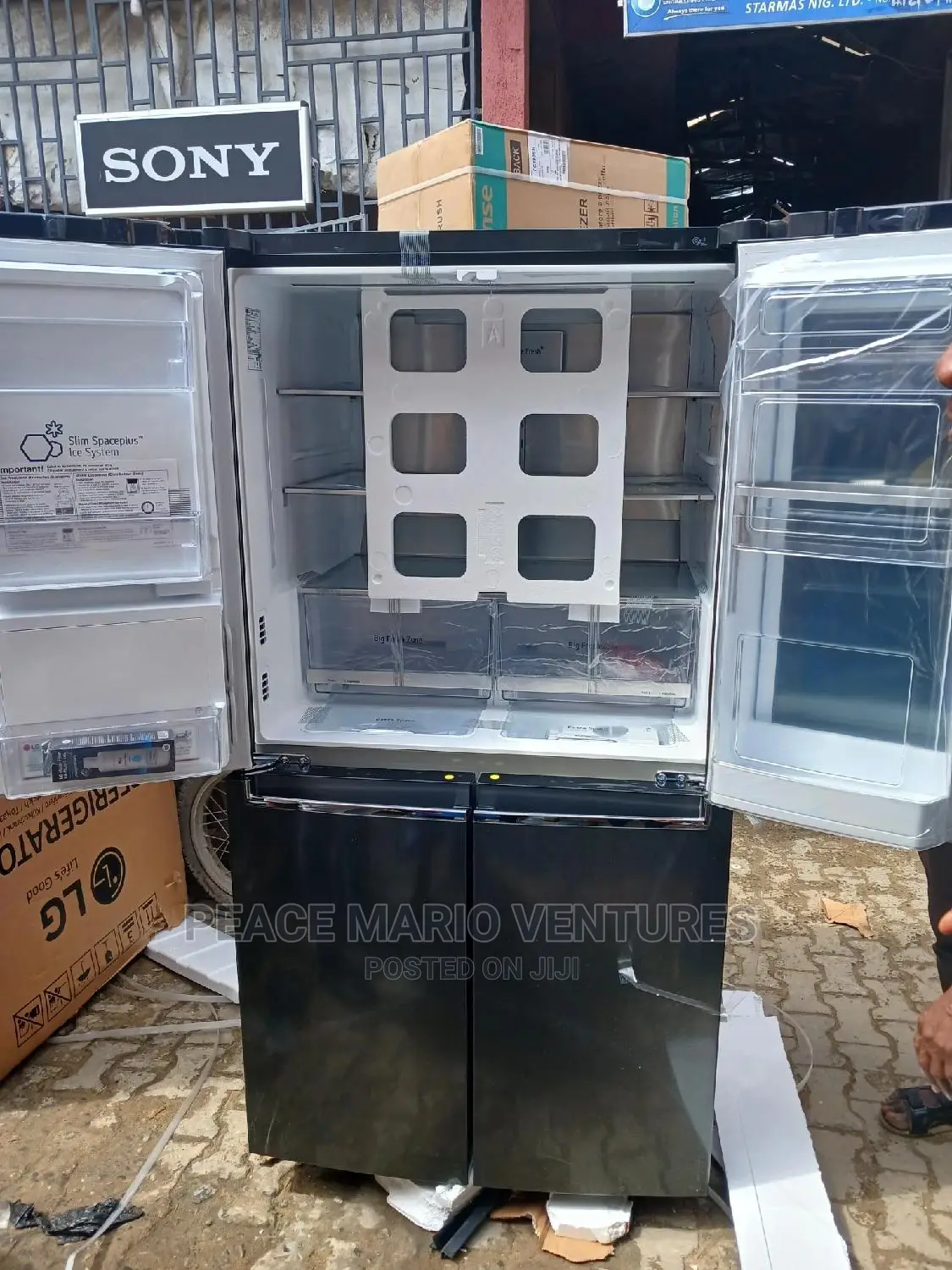 LG 4doors Quality Refrigerator With 5years Warranty Knocknoc