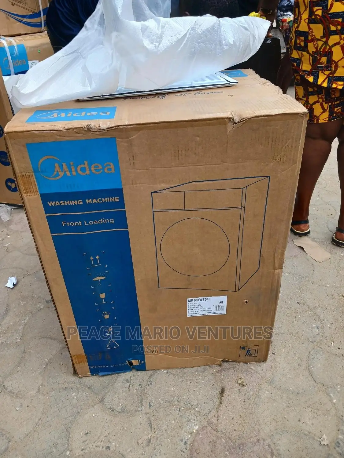 Midea Standard Automatic Washing Machine 7kg With Warranty