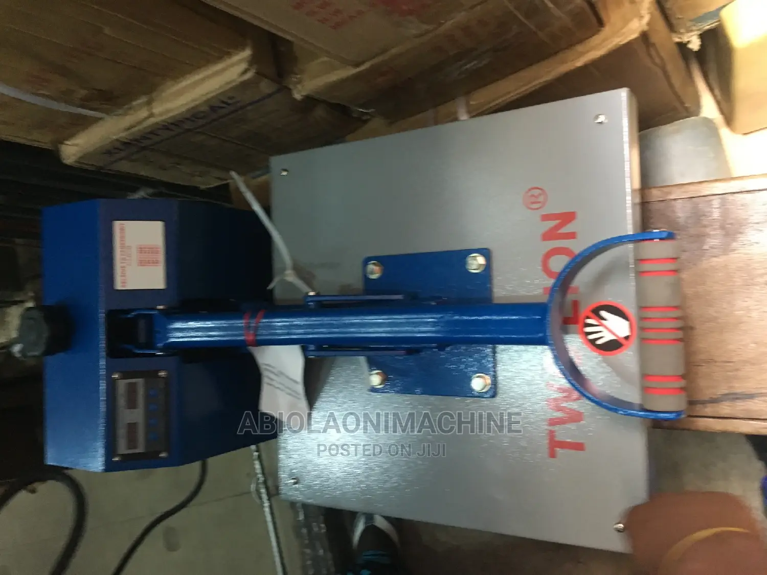 Two Lion Heat Transfer Machine 38x38cm (Stoning Machine)