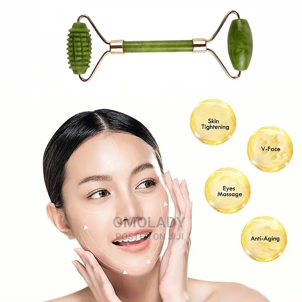 Jade Roller for Face. - Facial Massage Beauty Tool