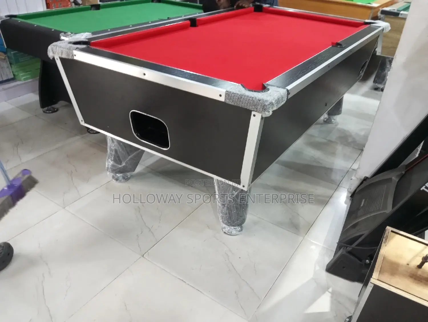 7ft Evaluated Coin Snooker Table New