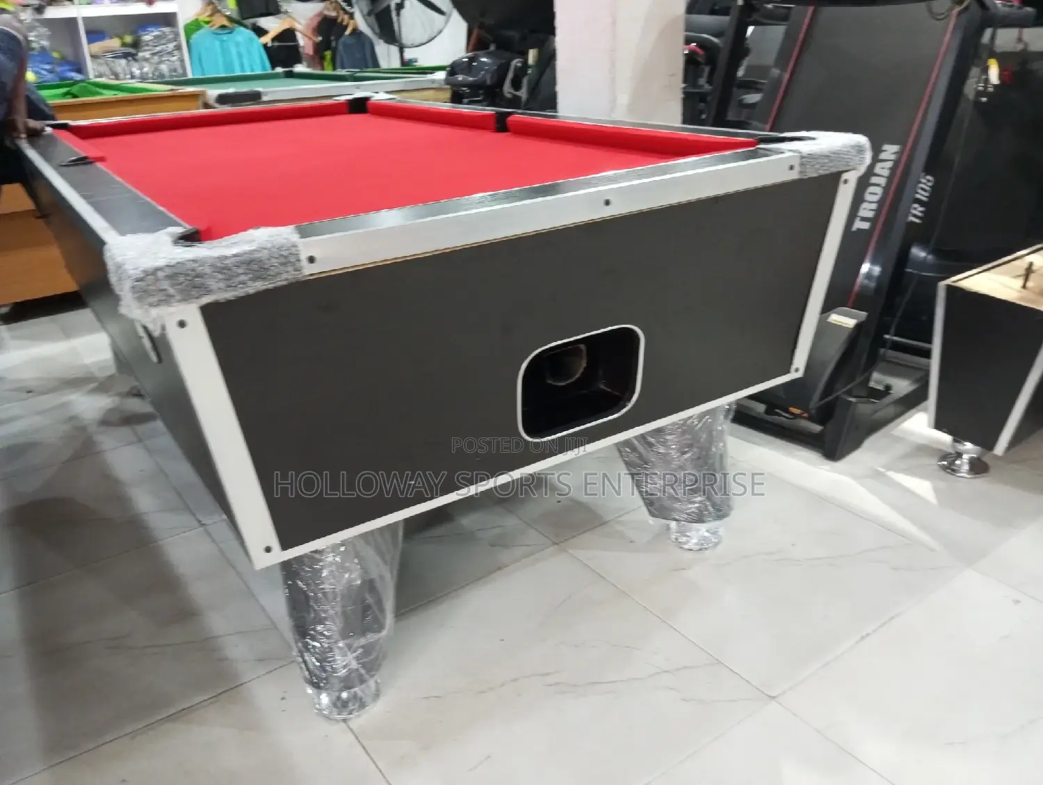 Polished Local COIN Snooker Table