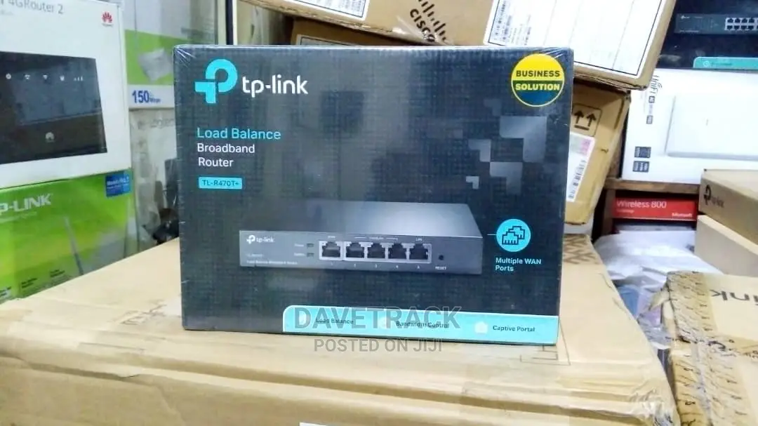 Tp-Link Desktop Load Balance Broadband Router -Tl-R470t