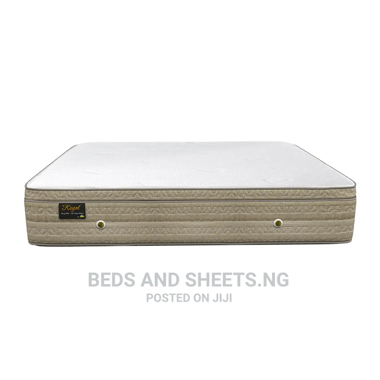 Original Mouka Luxury Royal Pillow Top 6by7by12 With 6 Yrs Warranty
