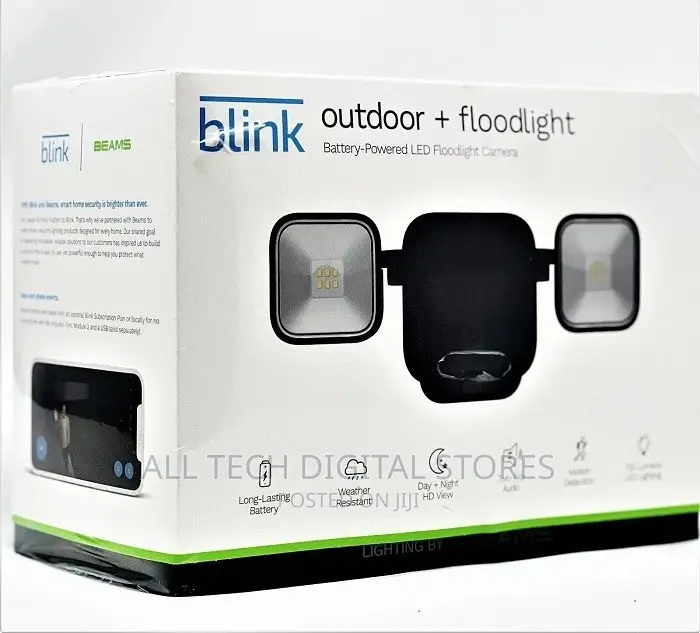 Blink Outdoor Camera Battery-Powered Led Floodlight Security Camera