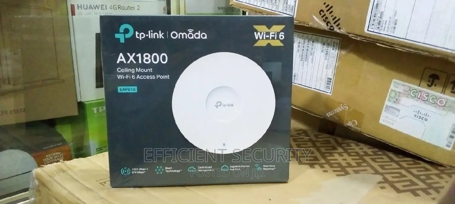 TP- Link Ax1800 Ceiling Mount Wi-Fi 6 Access Point