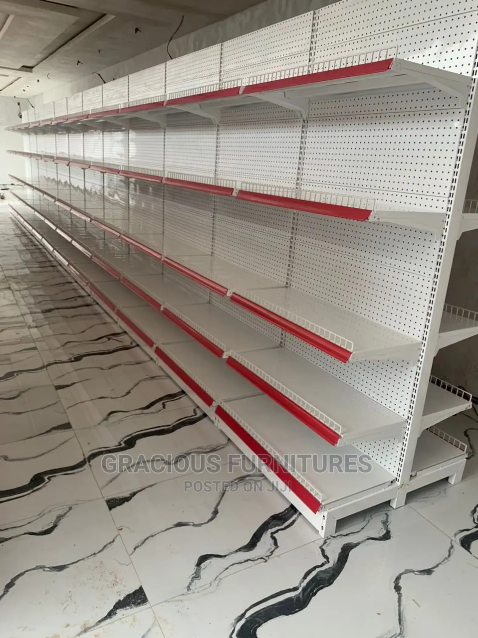 Supermarkets Shelves Double Sided