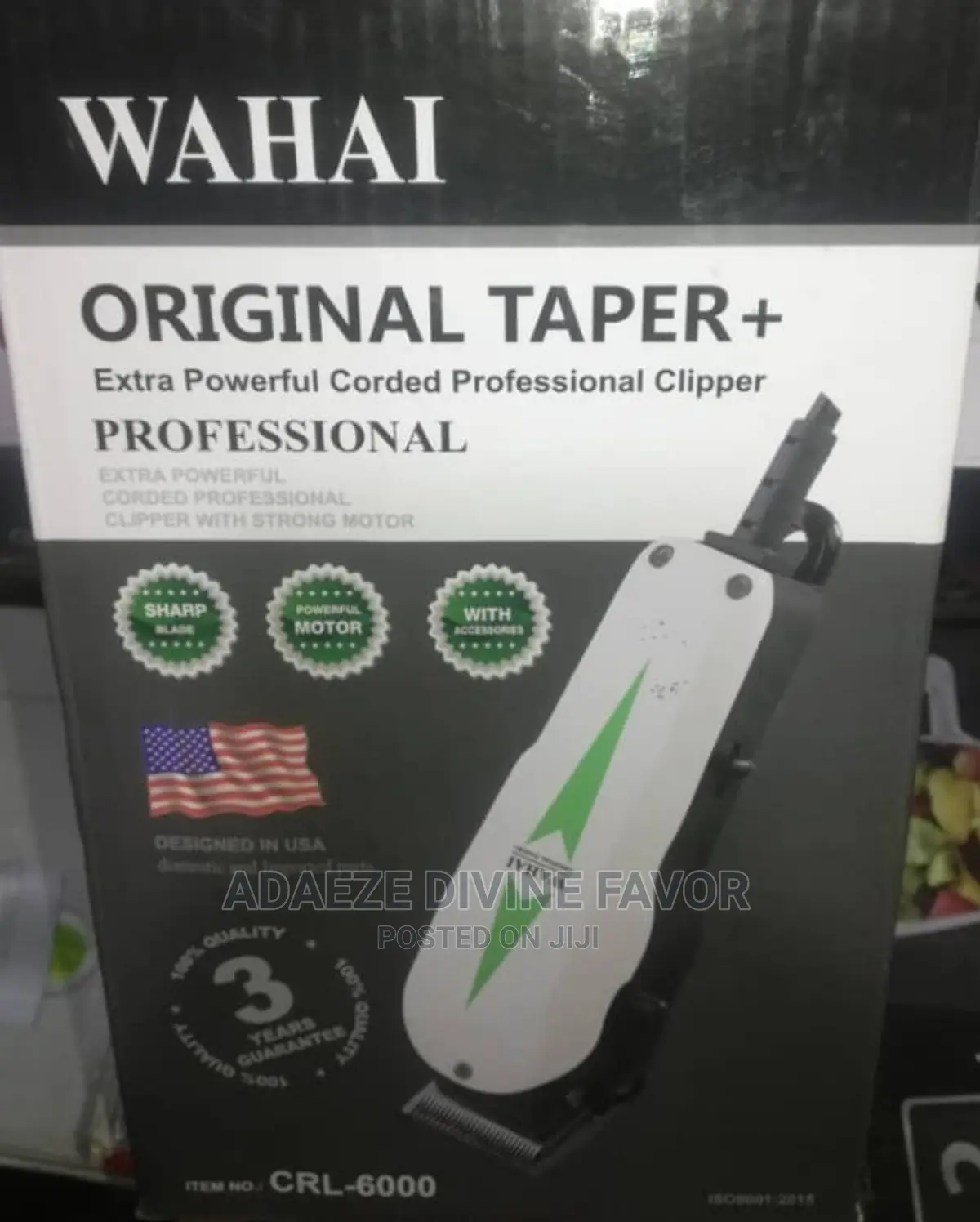 Wahai Original Taper+ Professional Corded Electric Clipper