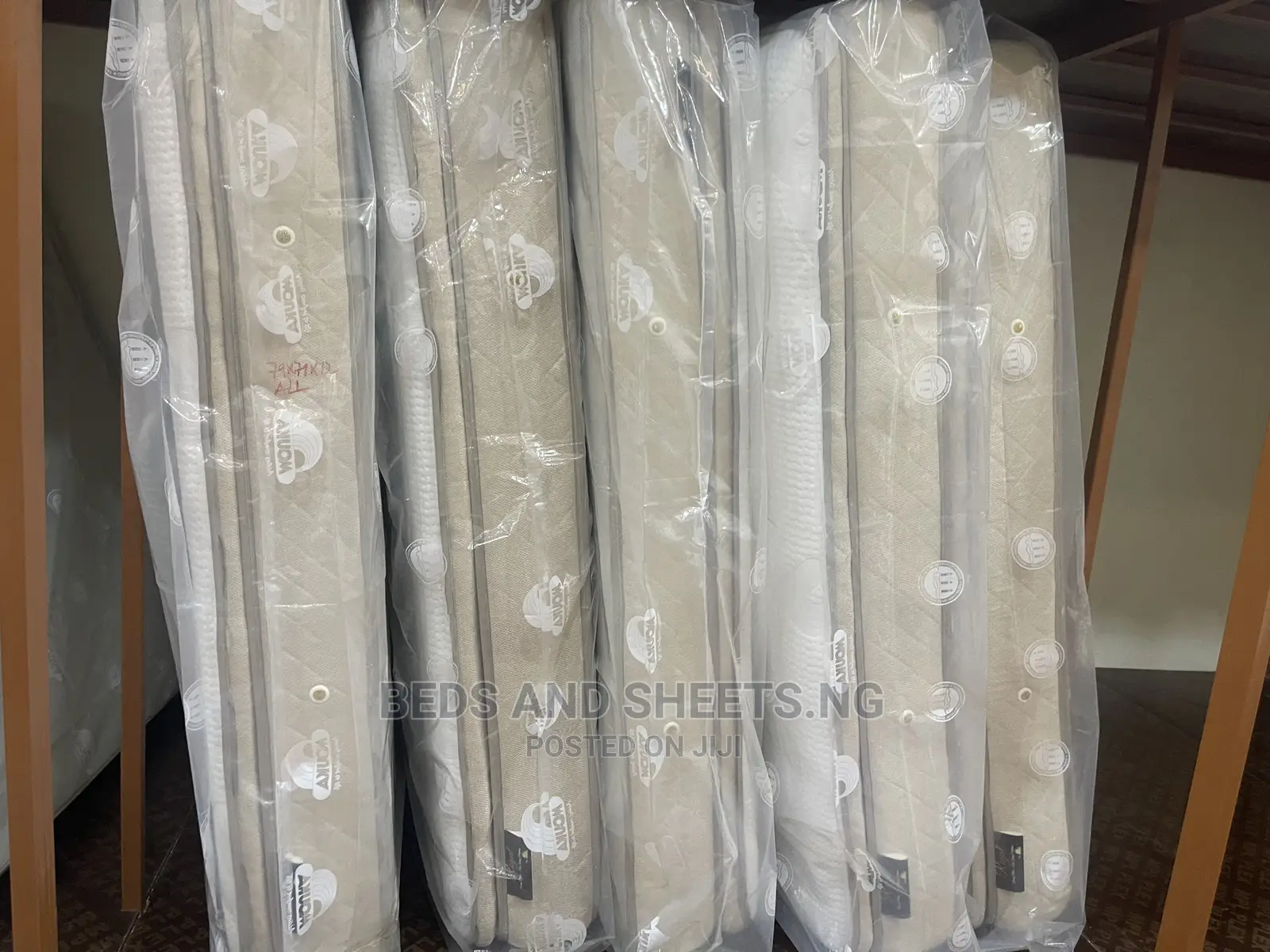 Original Mouka Royal Pillow Top 6by6by12 + 10 Years Warranty
