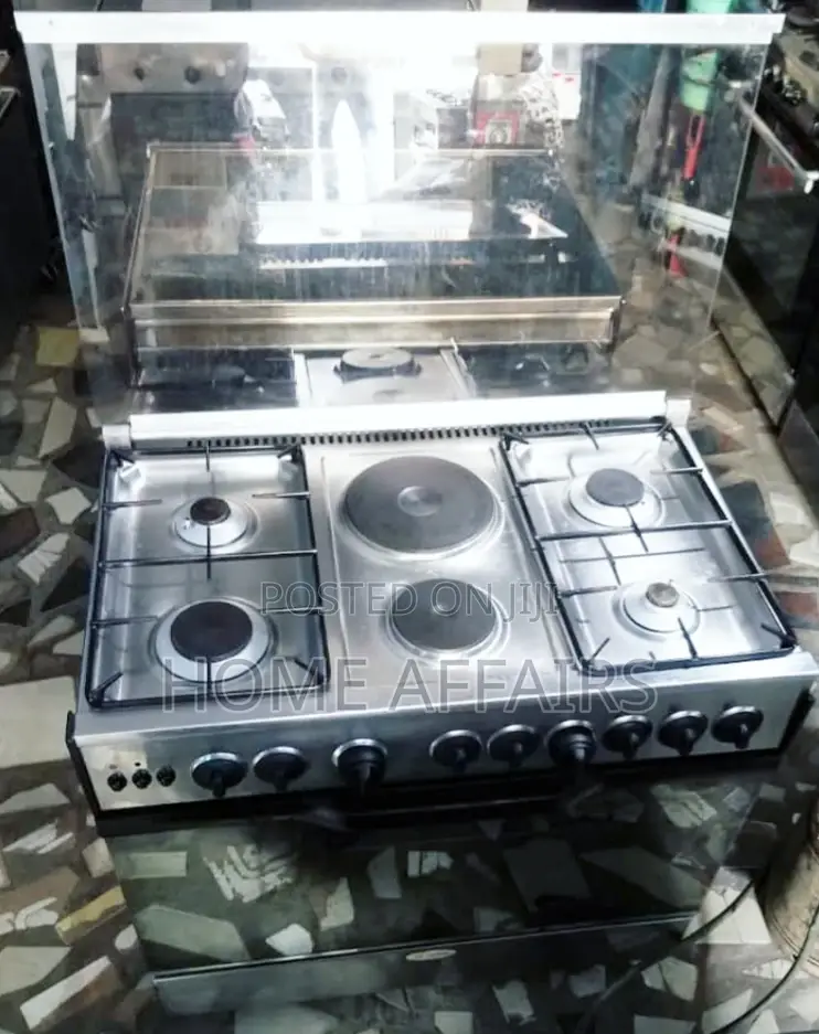 Big 6 Burner Gas Cooker +Oven Grill (Payment on Delivery)