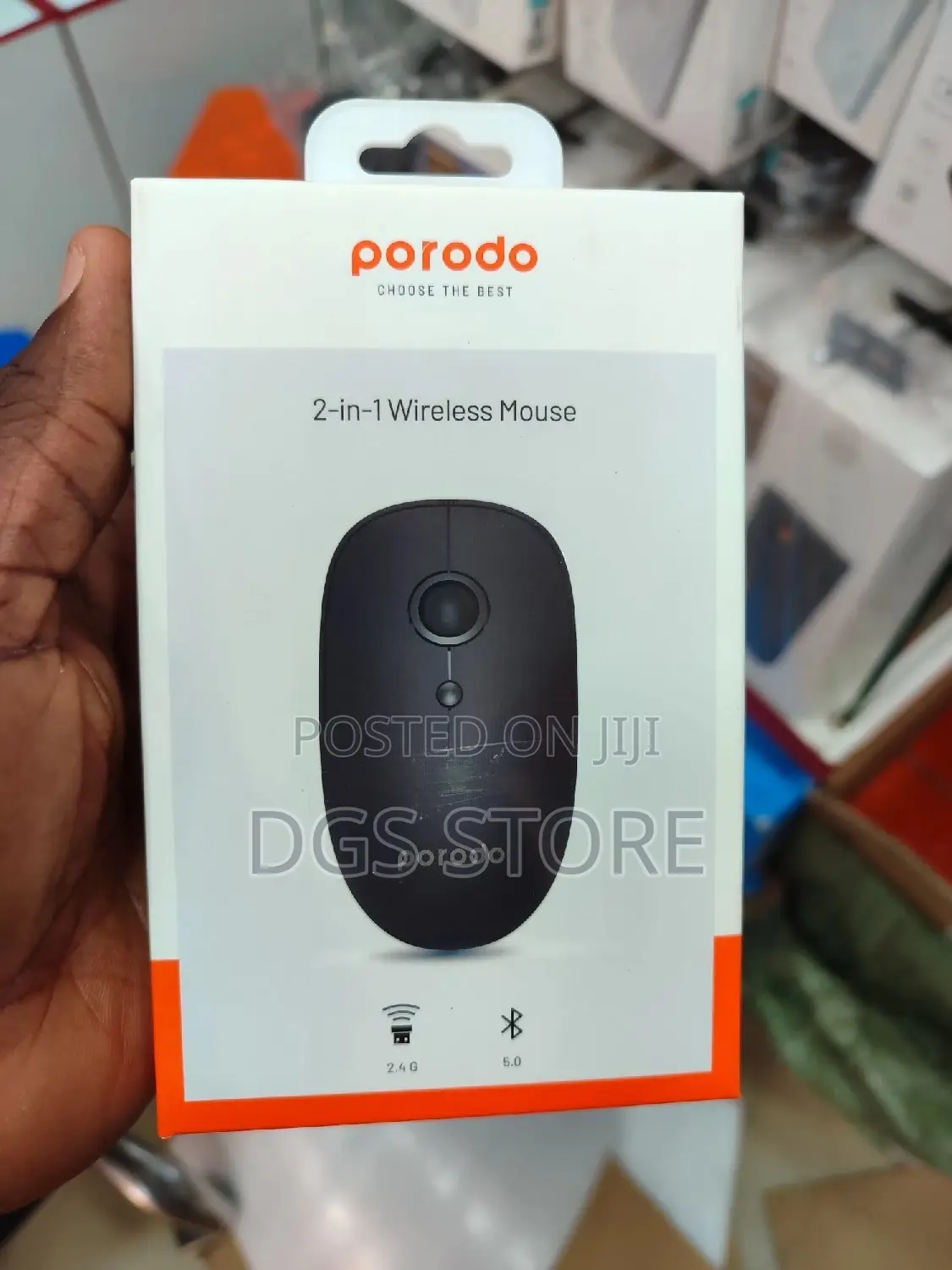 Porodo 2in1 Wireless Mouse