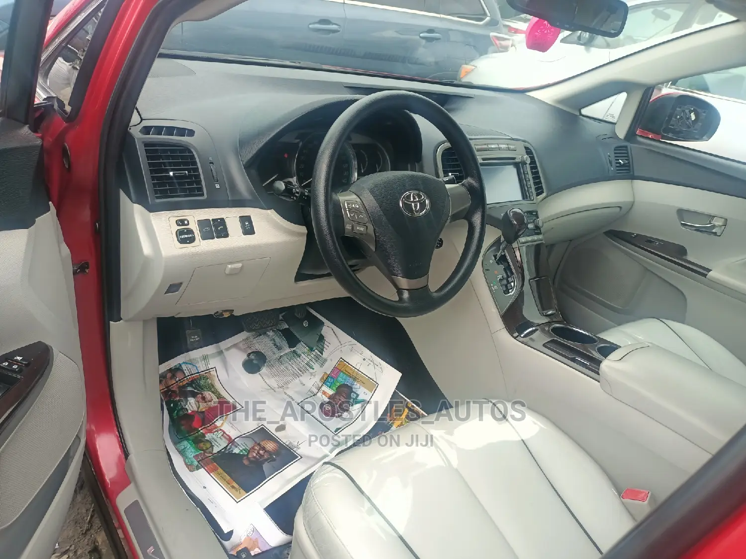 Toyota Venza AWD 2011 Red