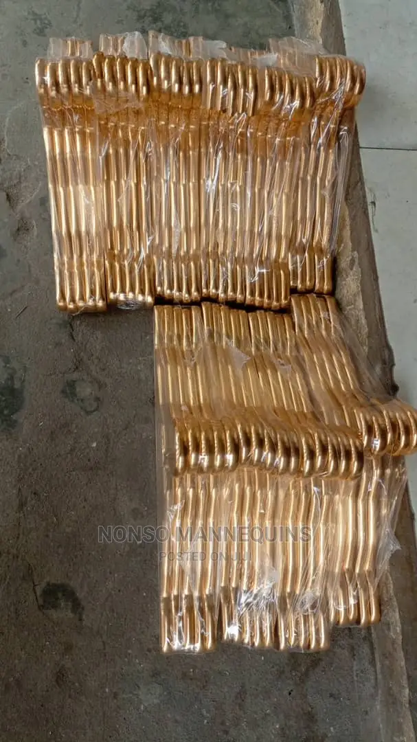 Gold Chrome Aluminum Hangers Bundles
