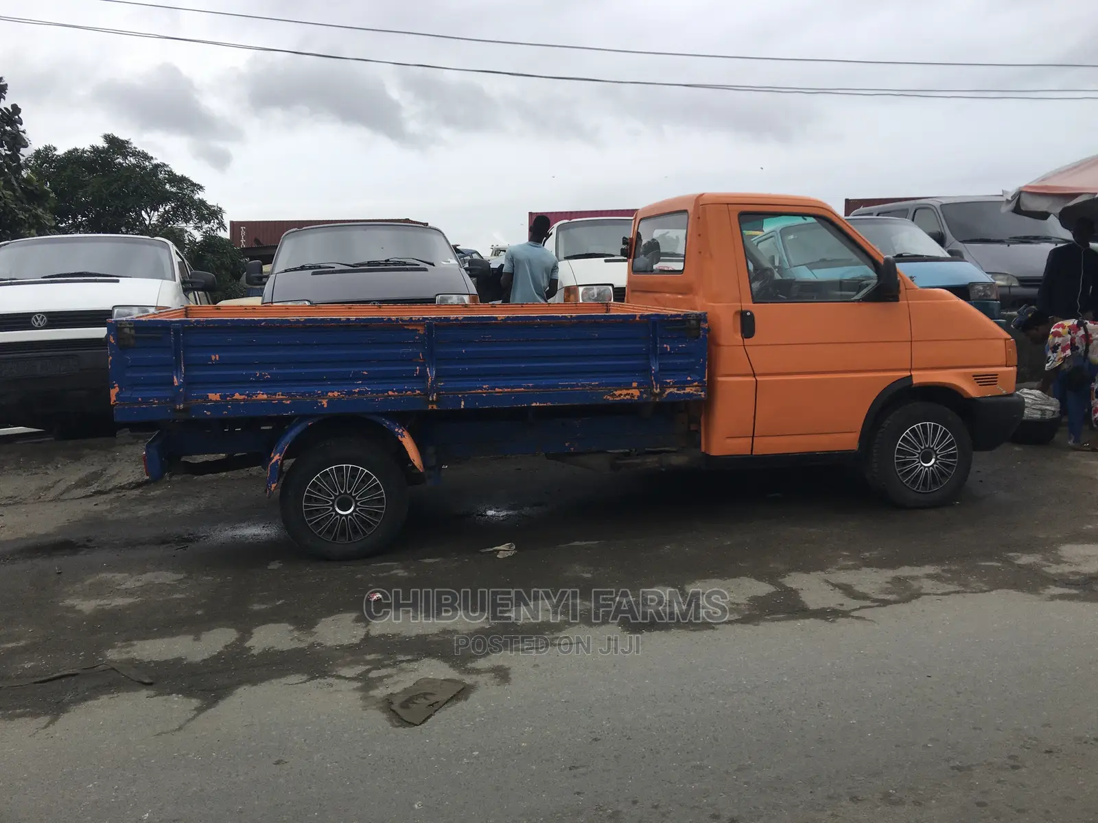 Volks T4 Transporter Pickup, Long Frame