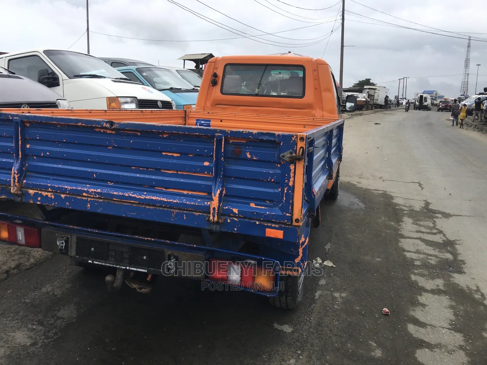 Volks T4 Transporter Pickup, Long Frame