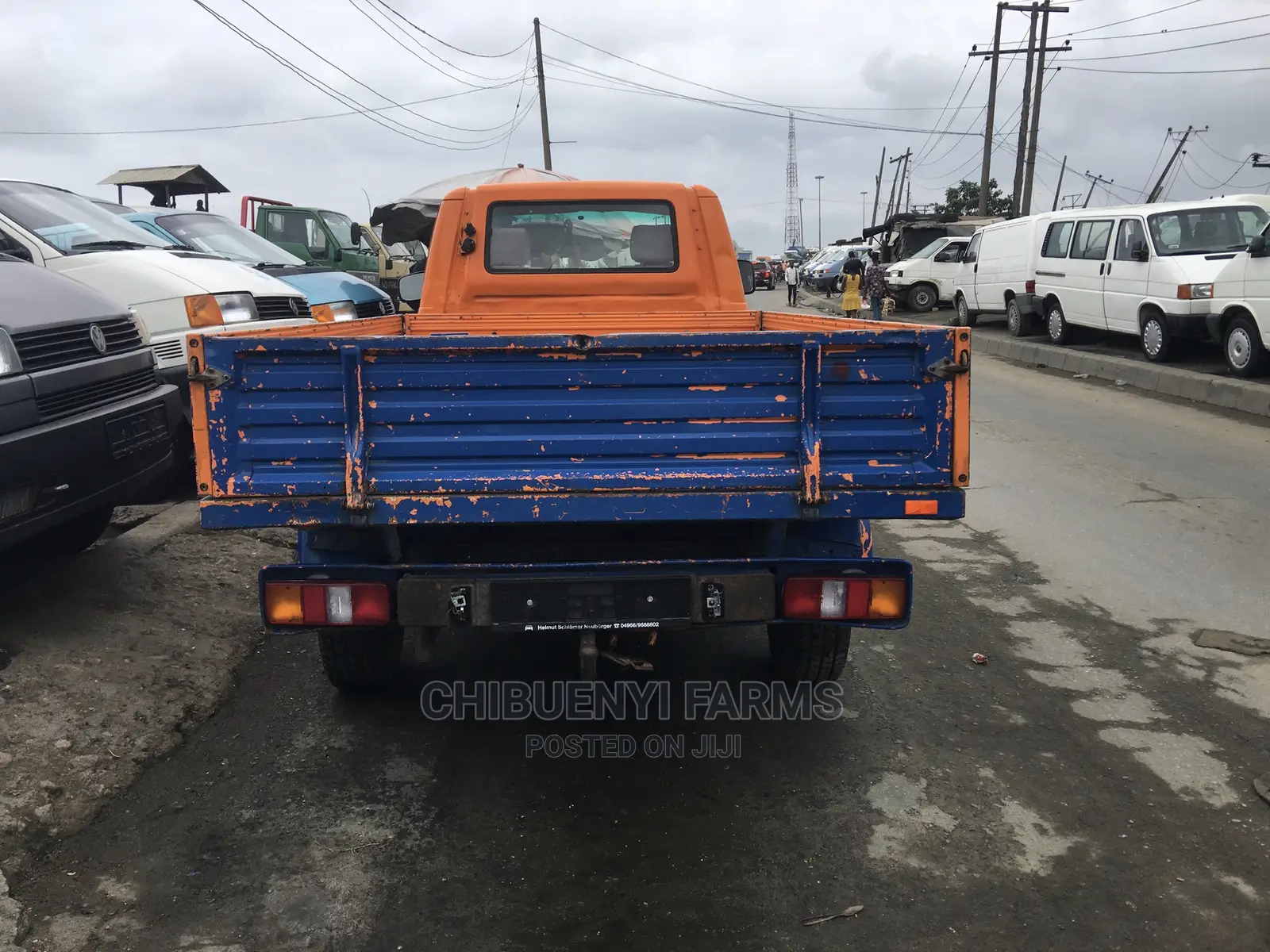 Volks T4 Transporter Pickup, Long Frame