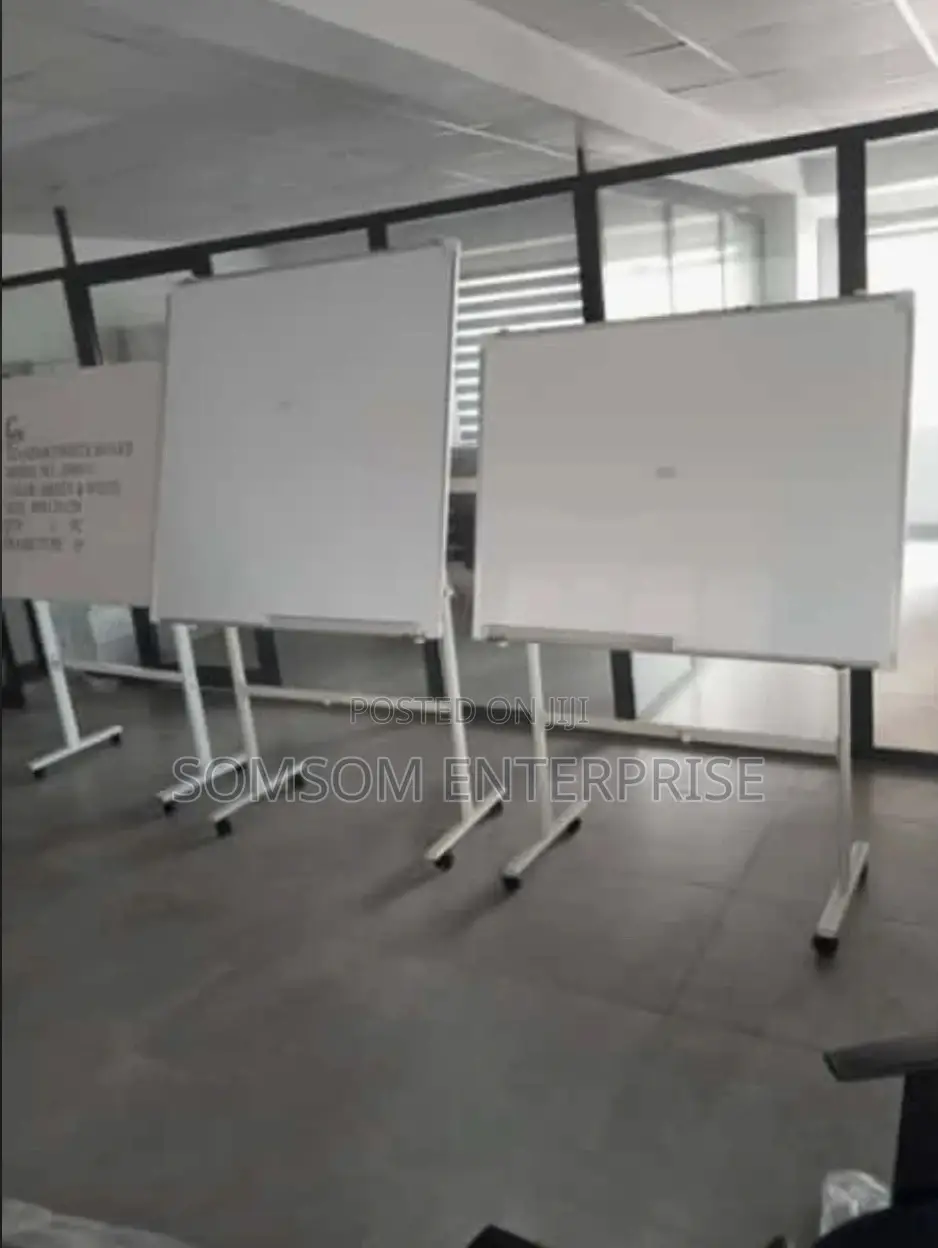 Magnetic Whiteboard 120x120 With Stand